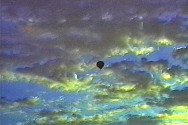 hot air balloons at Harris Branch in Austin, Texas