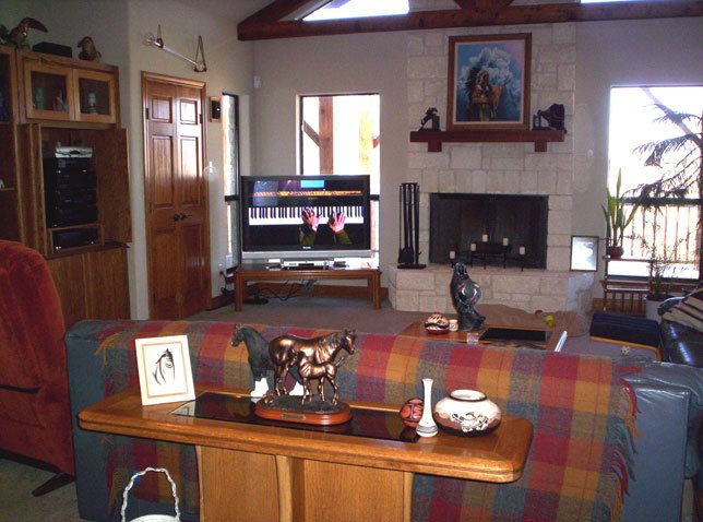 Living room Jan, 2006