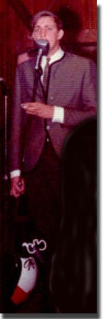 1964 photo of Grainger Hunt the lead singer in the Alpine, Texas band called the "Believers" in Phantom Productions' vintage recording collection