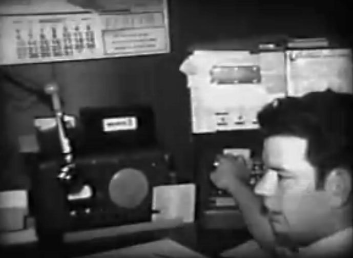 Martin working at the City of Alpine - Brewster County dispatch office