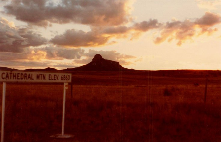 Cathedral Mountain, Alpine, Texas