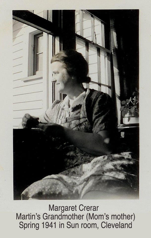 Margaret Crerar, Martin's Grandmother