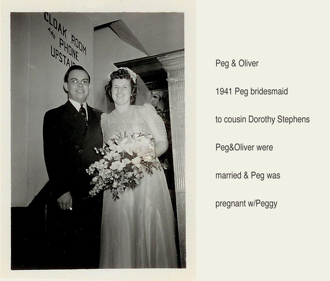 Peg and Oliver 1941