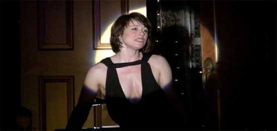 Paige Davis performs at the Cabaret Theatre