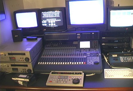 picture of equipment in UT TCDS media Office