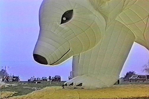 1991 Maryland Preakness Celebration hot air balloon photo