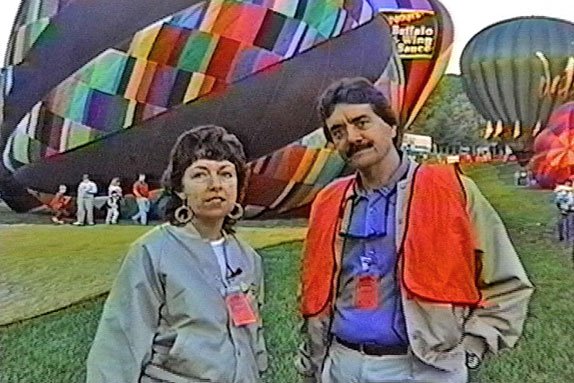 1991 Maryland Preakness Celebration hot air balloon photo