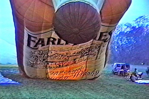 1991 Maryland Preakness Celebration hot air balloon photo