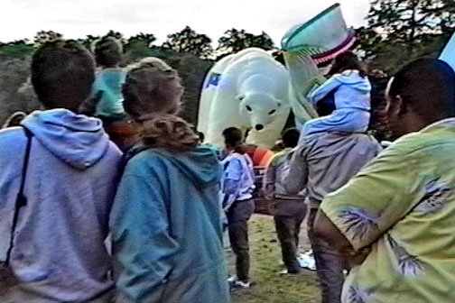 1991 Maryland Preakness Celebration hot air balloon photo