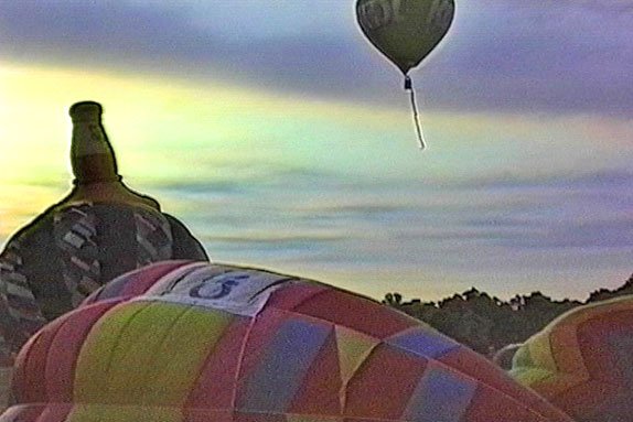 1991 Maryland Preakness Celebration hot air balloon photo