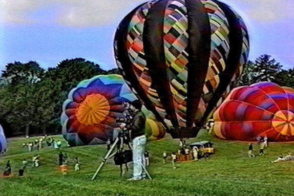 1991 Maryland Preakness Celebration hot air balloon photo