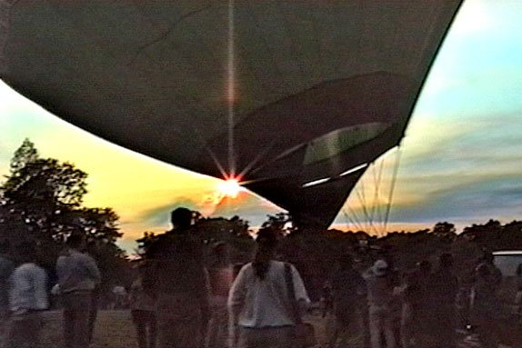 1991 Maryland Preakness Celebration hot air balloon photo