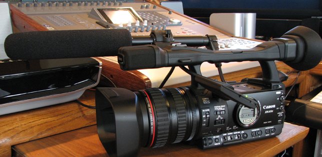 Canon XH A1s in Phantom productions' equipment