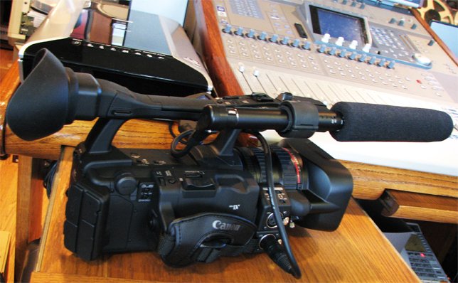 Canon XH A1s in Phantom productions' equipment