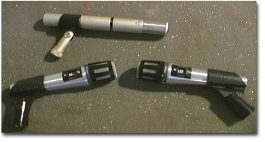 picture of Shure 516eq & Sony condenser mike