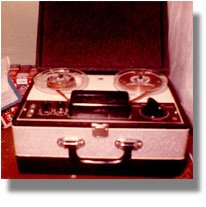 Monarch reel to reel tape recorder in the Reel2ReelTexas.com vintage reel tape recorder recording collection