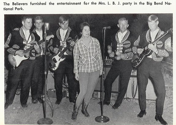Believers playing for Big Bend visit of Lady Bird Johnson