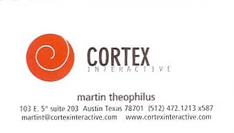 Martin's Cortex card