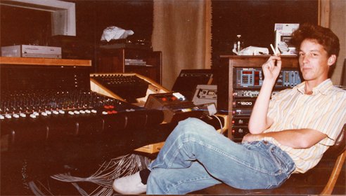 Jeff (HousewivesChoice) at Rollingwood during Housewives Choice recording session