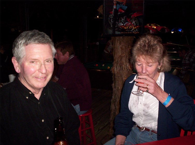 picture of Shiela and Michael at Hog Wild